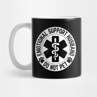 Emotional-Support-Husband-Do-Not-Pet Mug